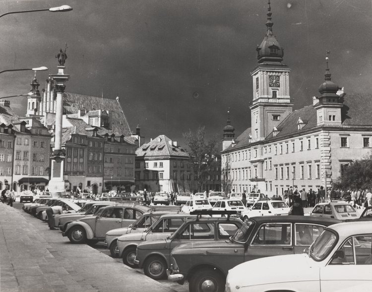 Widok na plac Zamkowy