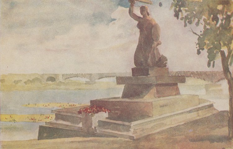 Album pt. "Warszawa w obrazach R. Manna"