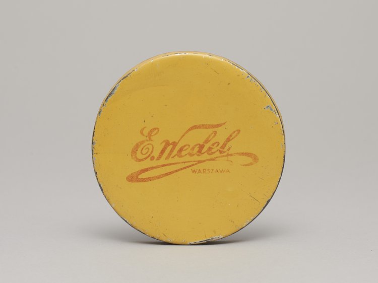 Puszka po landrynach firmy Wedel