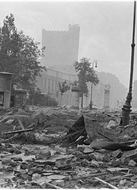 Fragment placu Dąbrowskiego