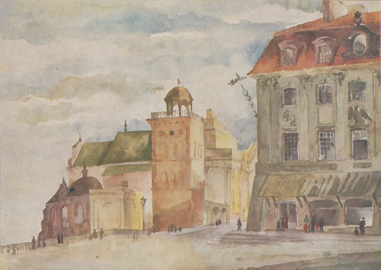 Album pt. "Warszawa w obrazach R. Manna"