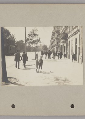 Ulica Wileńska przy Dworcu Petersburskim