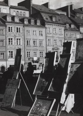 "Galeria obrazów" na Rynku Starego Miasta