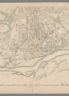 Warsaw (Warszawa), skala ok. 1:16 700