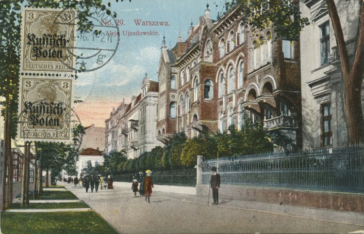 Bulwar w Alejach Ujazdowskich