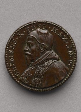 Jan III Sobieski. Ofiarowanie papieżowi Klemensowi X chorągwi zdobytych pod Chocimiem