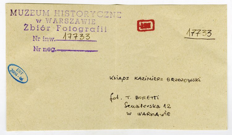 Portret księdza Kazimierza Brzozowskiego