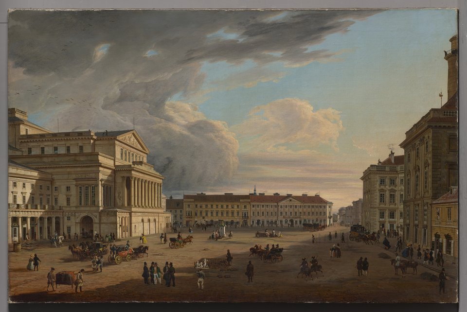 Plac Teatralny, Marcin Zaleski, 1838