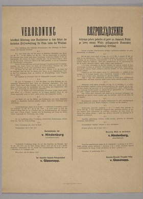 Verordnung / Rozporządzenie o poborze podatku od psów