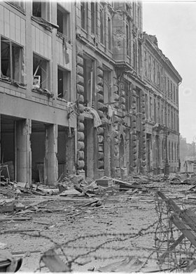 Zasieki na ulicy Kredytowej