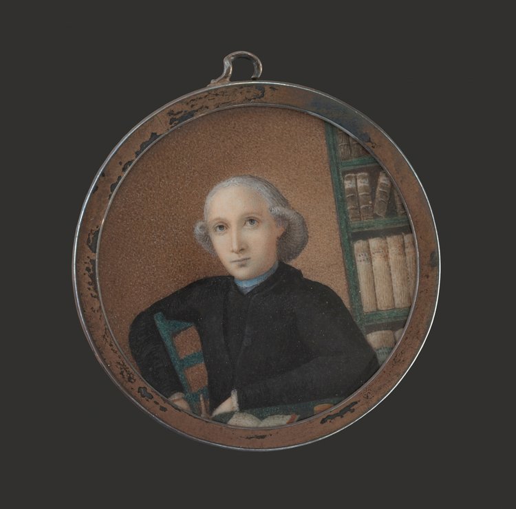 Portret nieokreślonego mężczyzny (Józefa Sierakowskiego?) (miniatura)