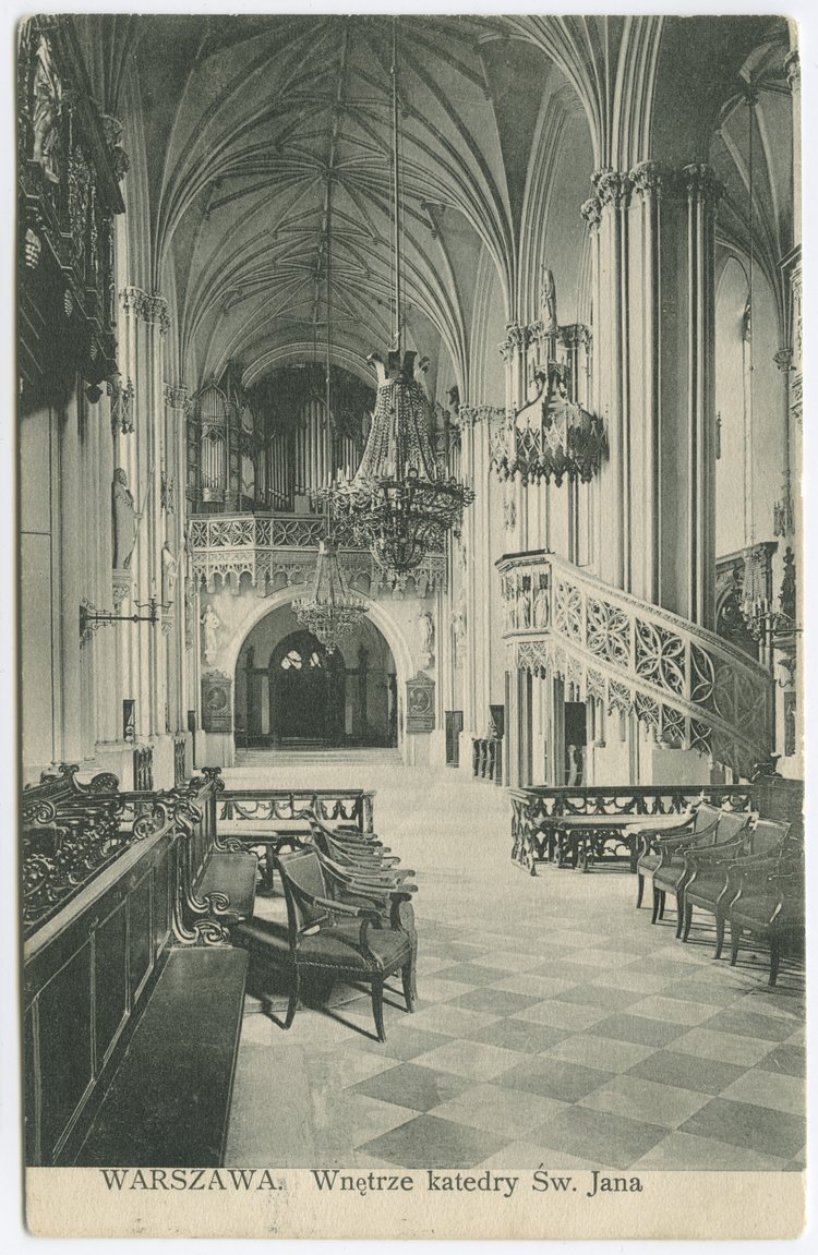 Wnętrze katedry św. Jana Chrzciciela