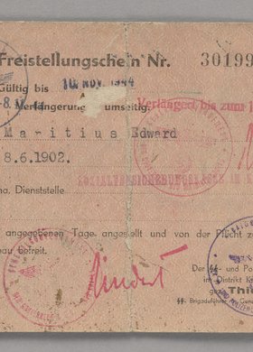 Freistellungscheln/Zwolnienie Edwarda Manitiusa