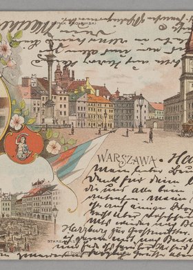 Mozaika widoków - kościół na Lesznie, Zamek Królewski, Stare Miasto