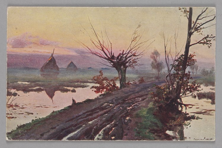 Pocztówka pamiątkowa Naszego Domu dla Zyźka Staniszewskiego