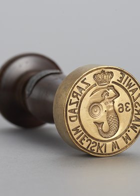 Tłok pieczętny Zarządu Miejskiego w Warszawie