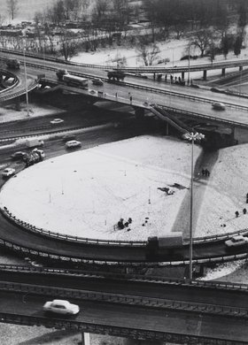 Fragment Trasy Łazienkowskiej