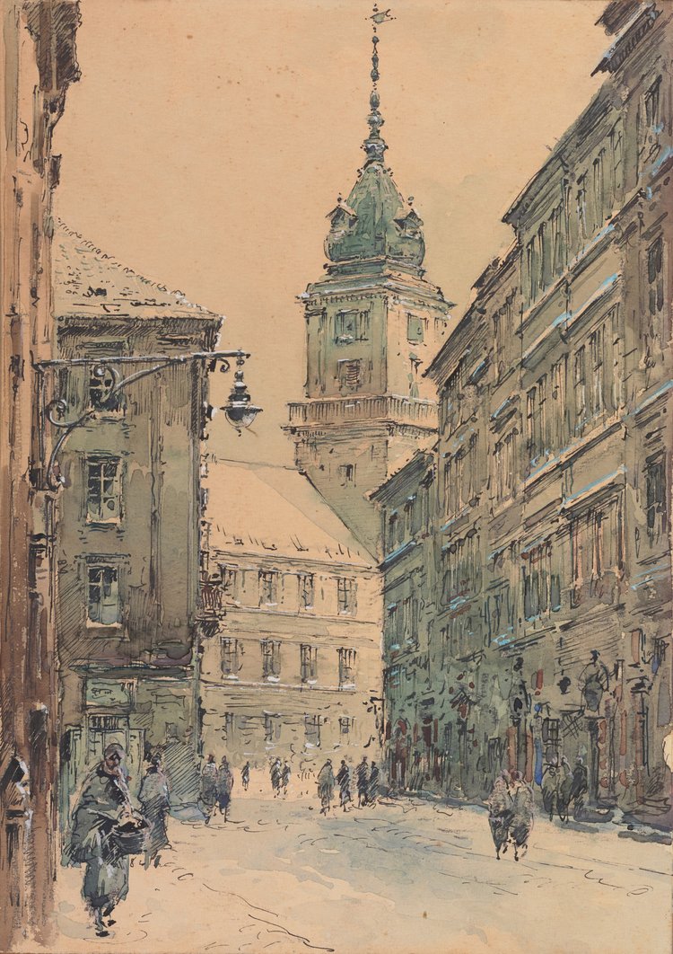 Wylot ulicy Świętojańskiej