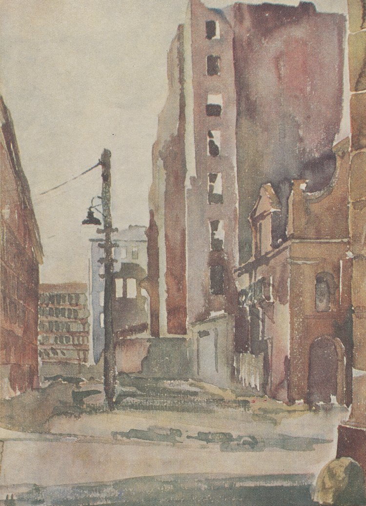 Album pt. "Warszawa w obrazach R. Manna"