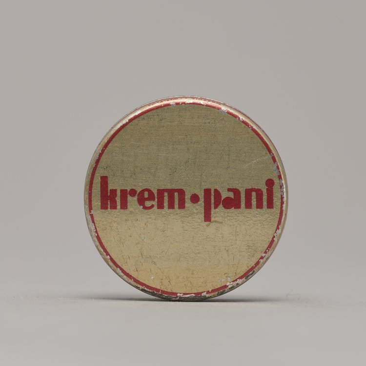 Pudełko po Kremie pani