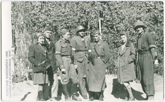 Grupa powstańców Batalionu Ruczaj