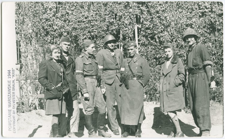 Grupa powstańców Batalionu Ruczaj