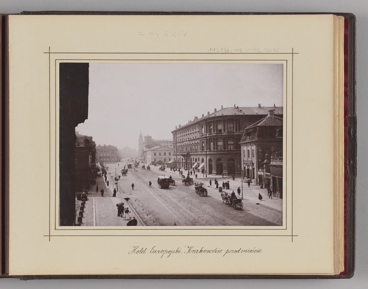 Widok Krakowskiego Przedmieścia