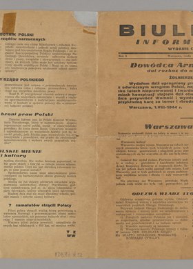 Gazeta Biuletyn Informacyjny. Wydanie codzienne, R. VI, Nr 35 (242) z 2 sierpnia 1944 r.