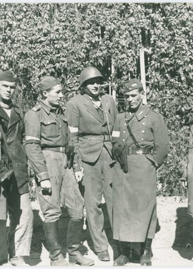 Grupa powstańców Batalionu Ruczaj