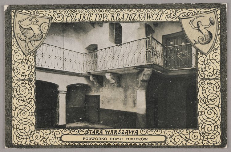 Podwórze kamienicy Fukierów przy Rynku Starego Miasta 27