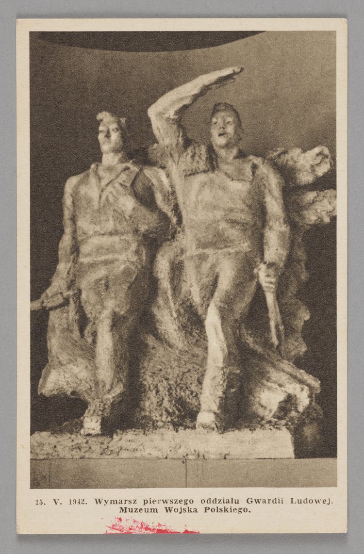 Wymarsz pierwszego oddziału Gwardii Ludowej