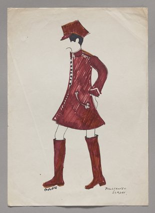 Projekt płaszcza Powstaniec Śląski z rogatywką z kolekcji militarnej