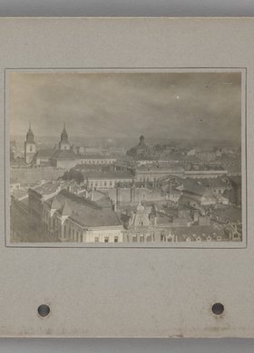 Panorama Warszawy, widok z kopuły kościoła ewangelicko-augsburskiego