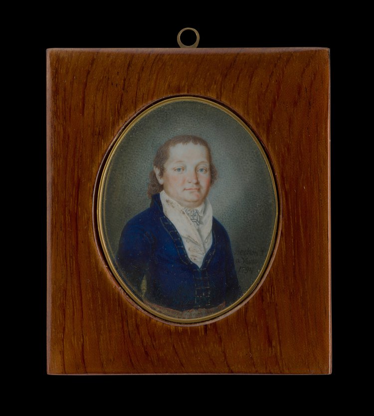 Portret mężczyzny (miniatura)