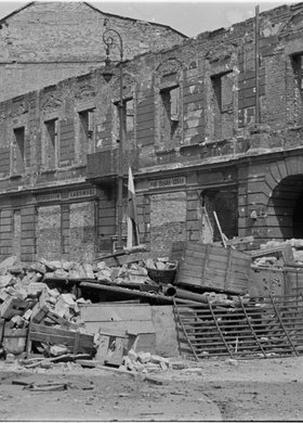 Barykada na ulicy Brackiej