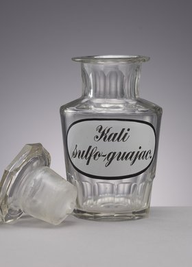 Słoik apteczny "Kal. sulfo-guajac."