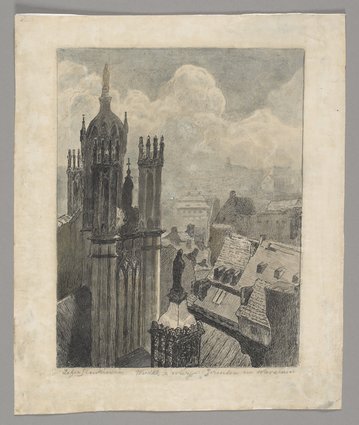 Widok z wieży kościoła Jezuitów