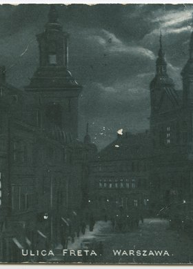 Ulica Freta nocą