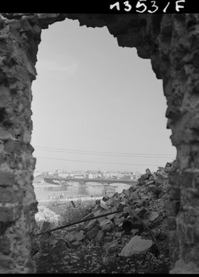 Widok na Wisłę i most Śląsko-Dąbrowski