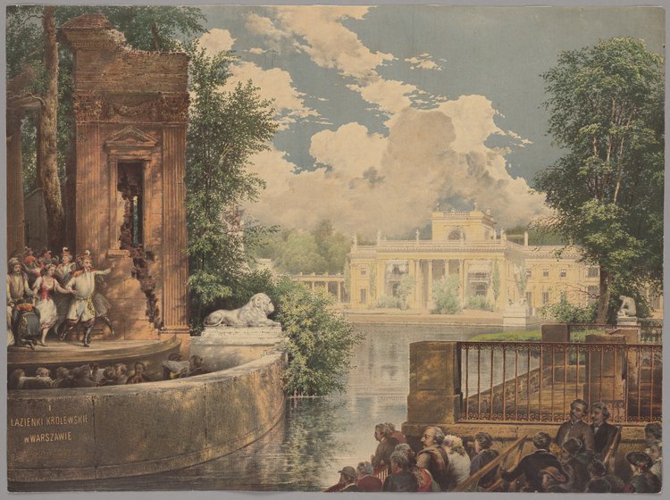 Łazienki Królewskie w Warszawie