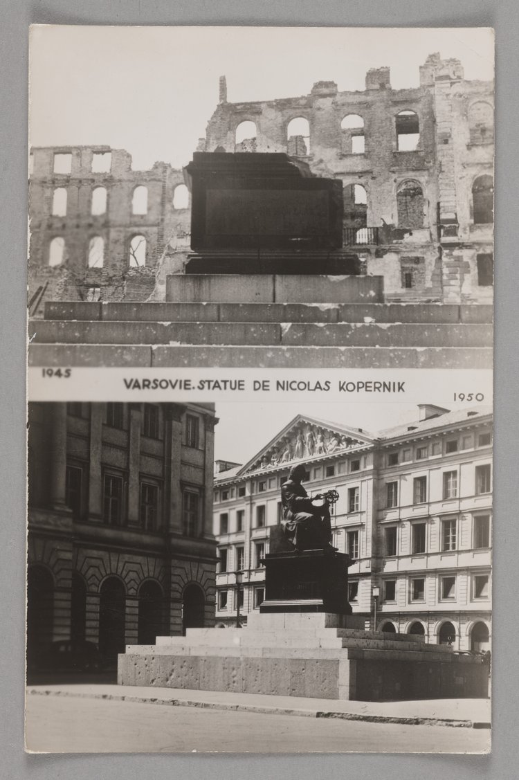 Pomnik Mikołaja Kopernika 1945-1950