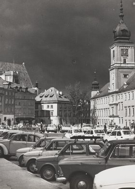Widok na plac Zamkowy