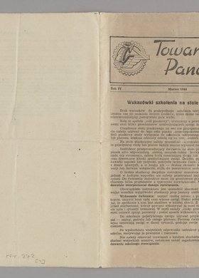 Czasopismo p.t. "Towarzysz Pancerny", R. IV, nr 3 z marca 1944 r.
