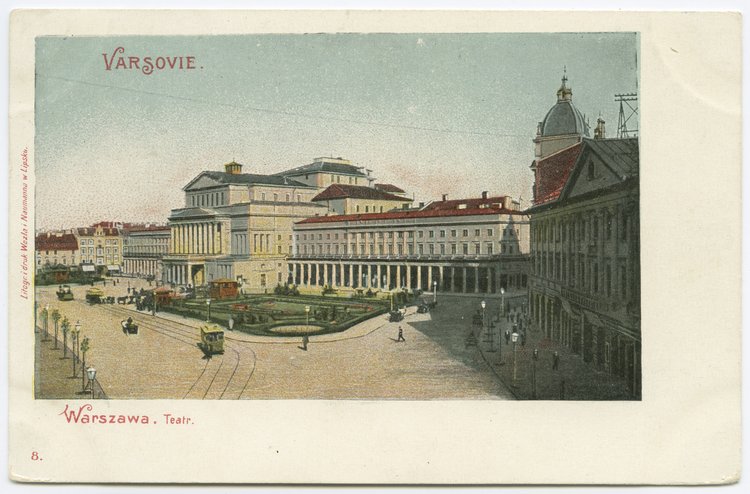 Panorama placu Teatralnego