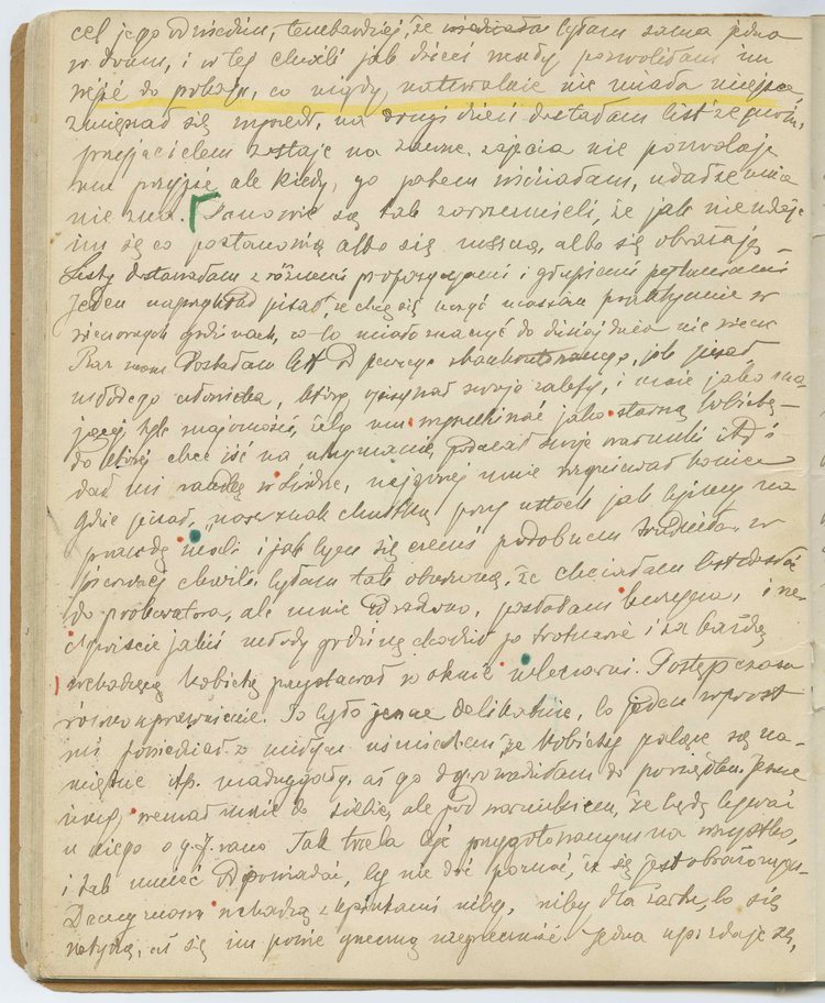 Drugi tom rękopisu pamiętnika Marii Jadwigi Strumff p.t. 'Badania życia i ludzi'