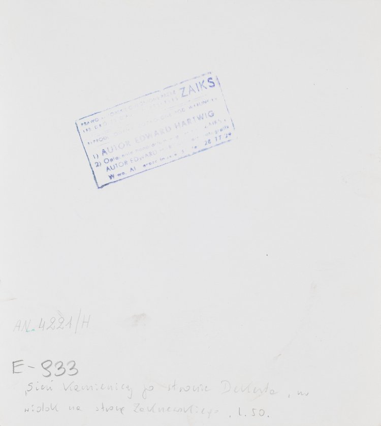 Interior of the entrance hall of the burgher house at 34 Old Town Market  Square (Dekert's Side)