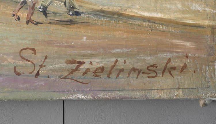 Widok na pałac Saski od strony Krakowskiego Przedmieścia