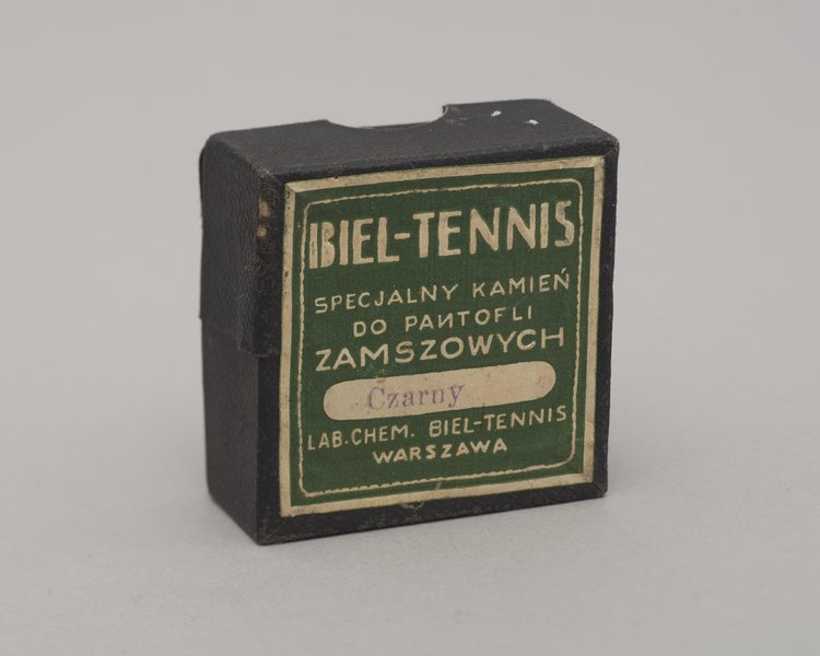 Pudełko firmowe Biel - Tennis z ulotką