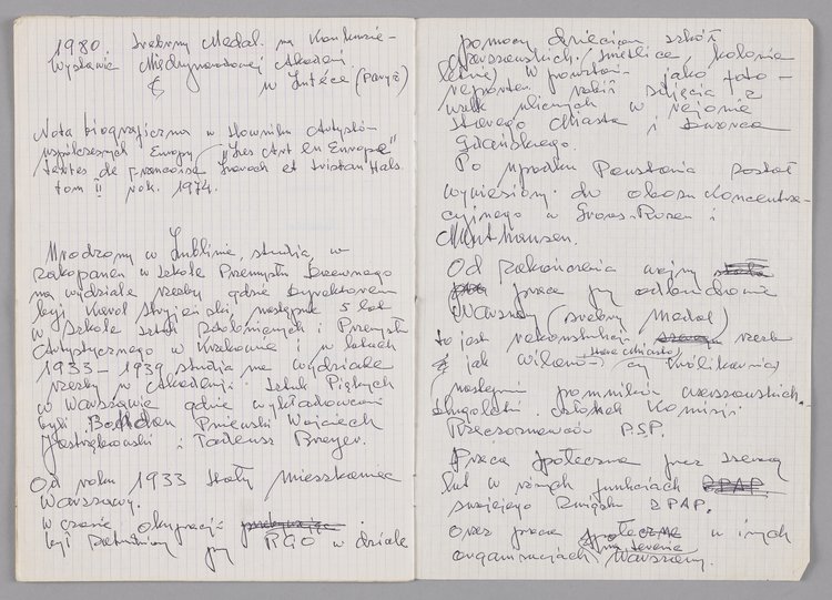 Wykaz prac artystycznych Jerzego Chojnackiego