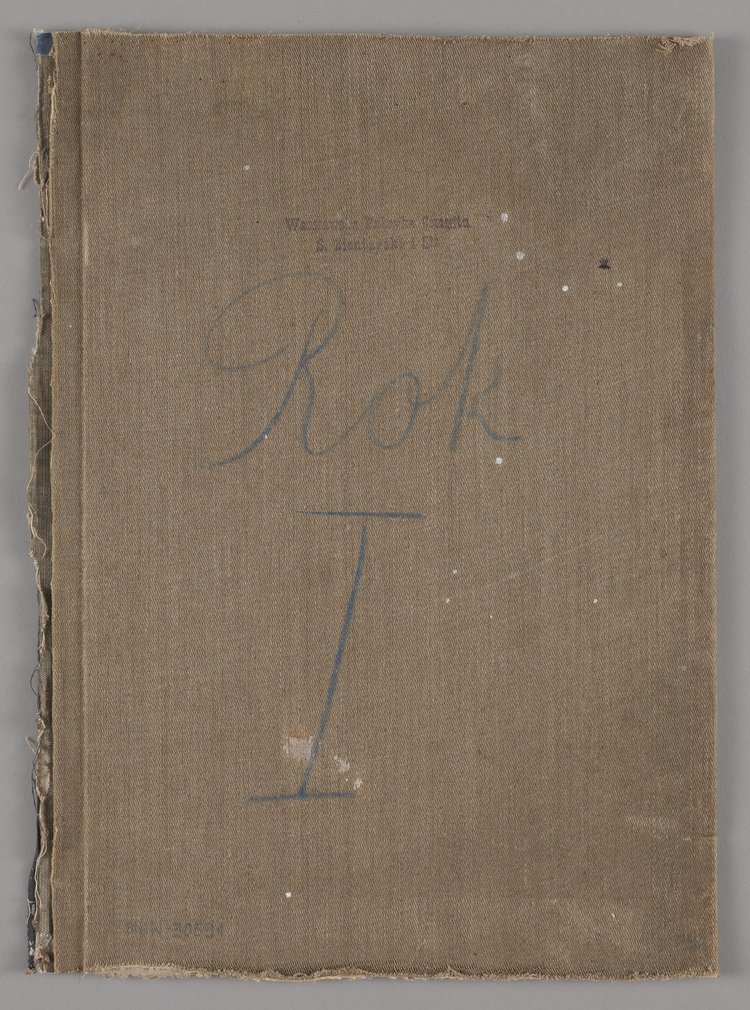 Reklama składu papieru Stanisława Winiarskiego